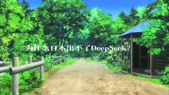 为什么日本出不了DeepSeek？