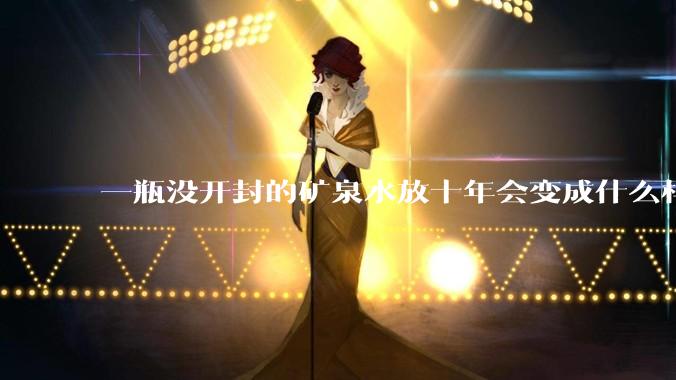 一瓶没开封的矿泉水放十年会变成什么样子？